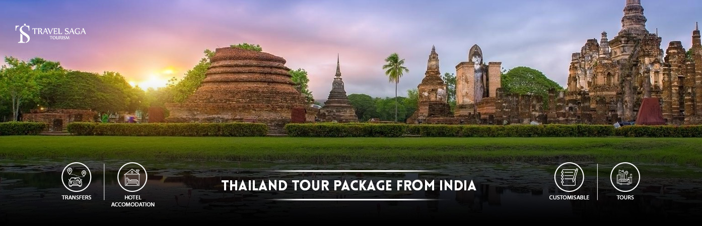 Thailand Tour Packages from india | thailand trip cost from india BT Banner by Travel Saga Tourism