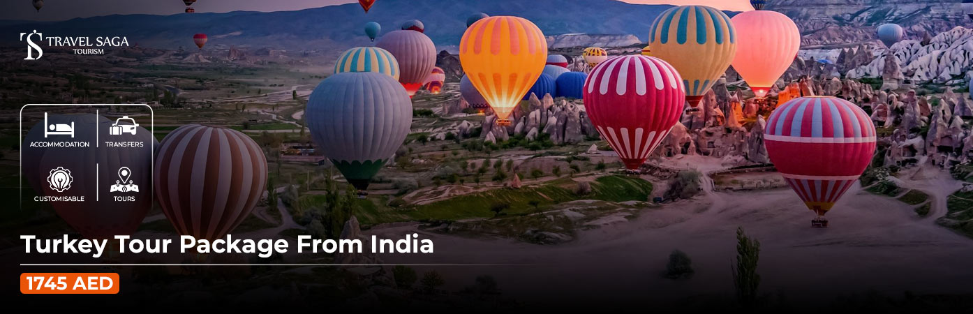 Turkey Tour Package From India BT Banner by Travel Saga Tourism