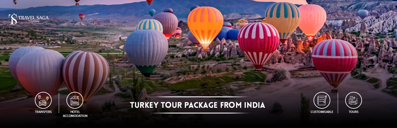 Turkey Tour Package from India | turkey tours from india BT Banner by Travel Saga Tourism