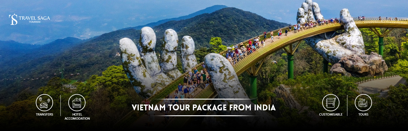 Vietnam Tour Package from india | Vietnam Tour Packages from india BT Banner by Travel Saga Tourism