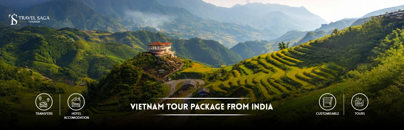 Vietnam Tour Package from india | vietnam trip cost from india BT Banner by Travel Saga Tourism