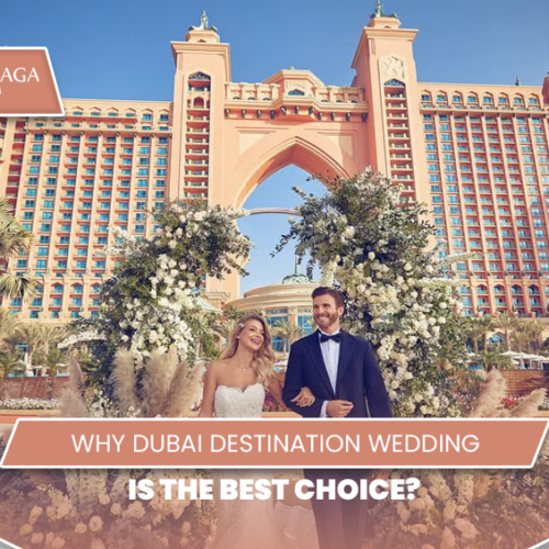 Dubai destination wedding | wedding venues in Dubai Blog Banner by Travel Saga Tourism