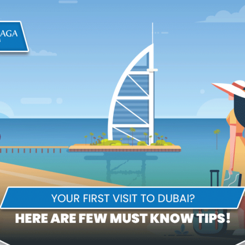 Dubai travel guide for Indians | Essential Guidelines for First Trip to Dubai Blog Banner Travel Saga Tourism