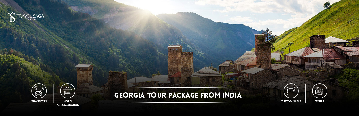 georgia tour packages from india | georgia trip cost from india BT Banner by Travel Saga Tourism