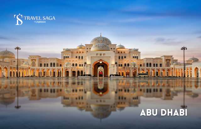 Abu Dhabi Tourist Places | Things to do in Abu Dhabi Blog Image by Travel Saga Tourism