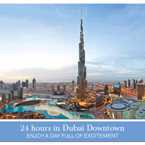 24 hours in Dubai | Things to do in Dubai Blog Banner by Travel Saga Tourism