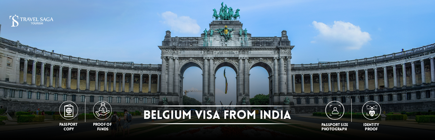 Belgium Visa from India | belgium visa for indian citizens BT Banner by Travel Saga Tourism