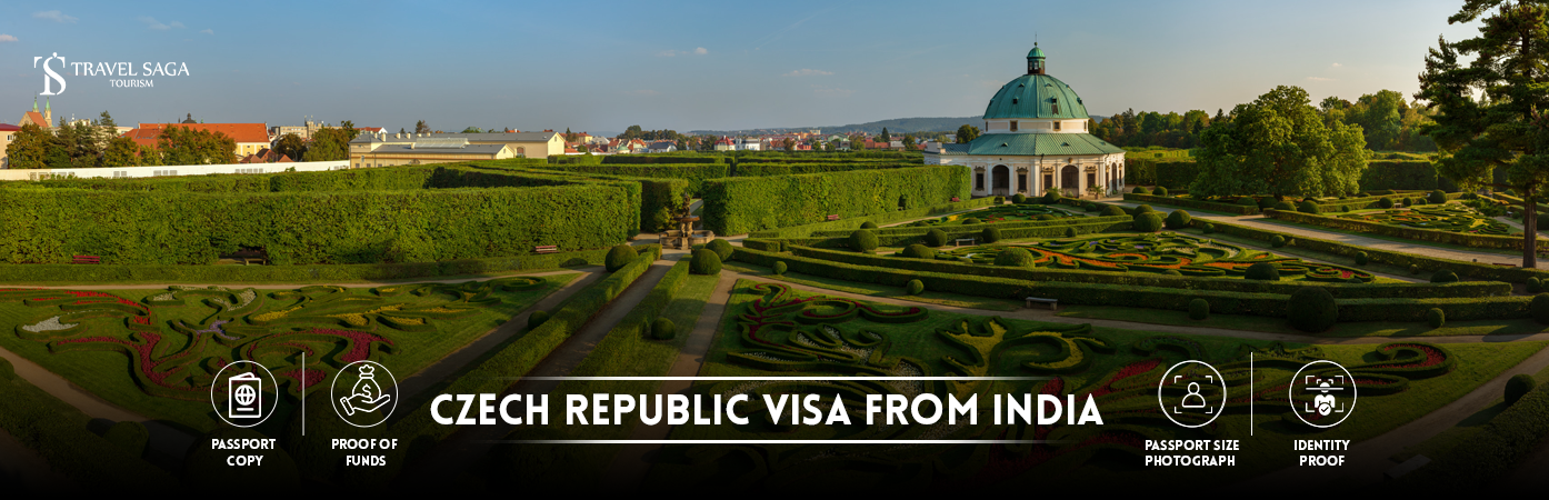 Czech Republic Visa From India | Czech Republic Visa for Indians BT Banner by Travel Saga Tourism