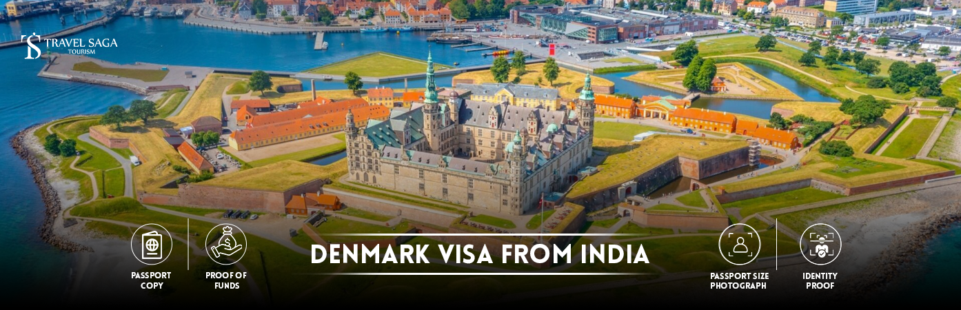 Denmark Visa from India | Denmark transit visa for Indians BT Banner by Travel Saga Tourism