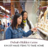 What to buy in Dubai | Best things to buy in Dubai Blog Banner by Travel Saga Tourism