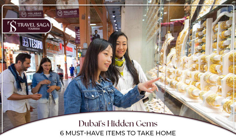 What to buy in Dubai | Best things to buy in Dubai Blog Banner by Travel Saga Tourism
