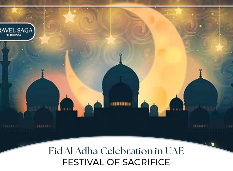 Eid Al Adha UAE | Eid Al Adha celebrations Dubai | Blog Banner by Travel Saga Tourism