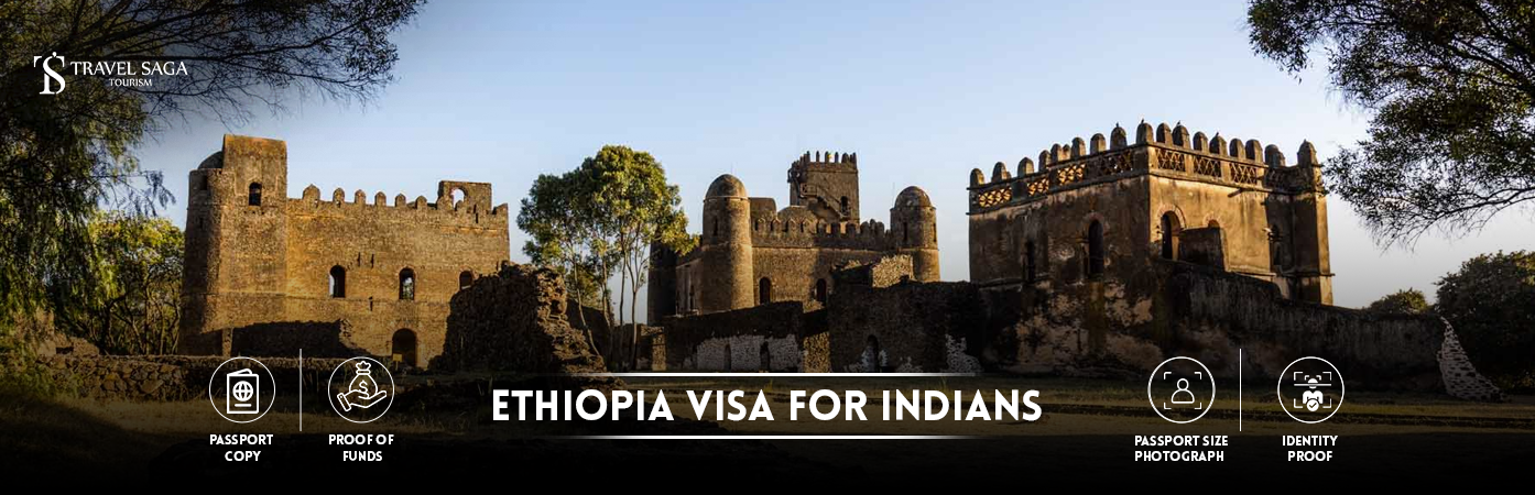 Ethiopia Visa for Indians | ethiopia transit visa for indians BT Banner by Travel Saga Tourism
