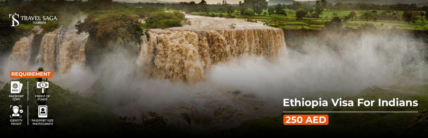 Ethiopia Visa For Indians BT Banner by Travel Saga Tourism