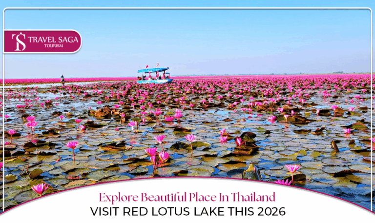Best time to visit Thailand, Places to visit in Thailand Blog Banner by Travel Saga Tourism