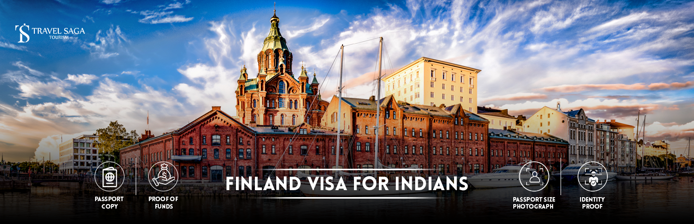 Finland Visa for Indians | Finland Tourist Visa from India BT Banner by Travel Saga Tourism