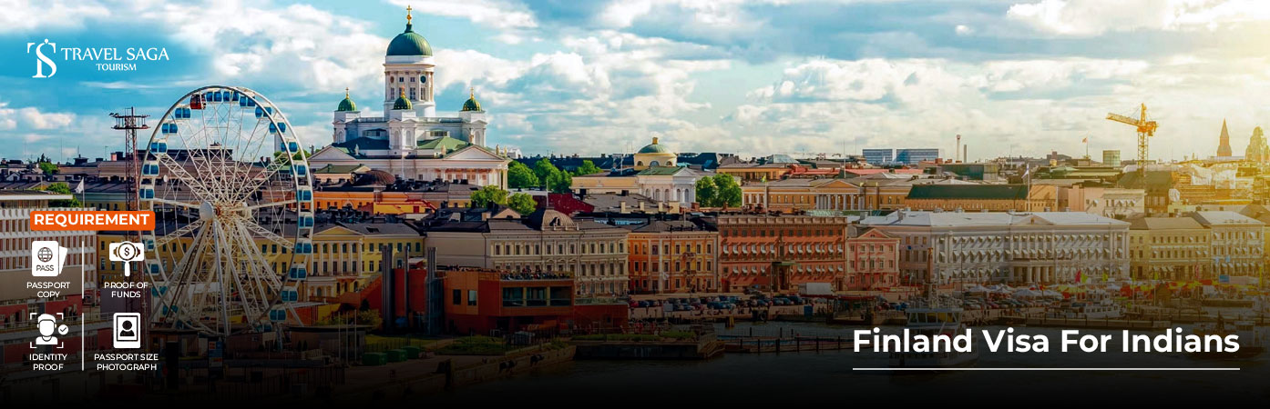 Finland Visa for Indians BT Banner by Travel Saga Tourism