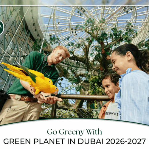 Green Planet Dubai Tickets Blog Banner by Travel Saga Tourism
