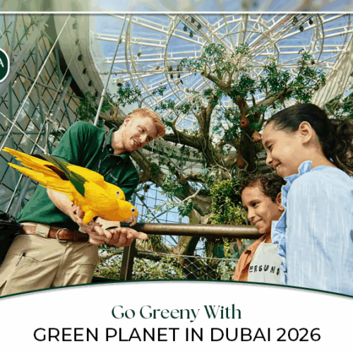 Green Planet Dubai | Green Planet Dubai Tickets Blog Banner by Travel Saga Tourism