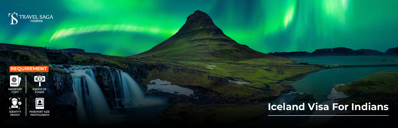 Iceland Visa For Indians BT Banner by Travel Saga Tourism