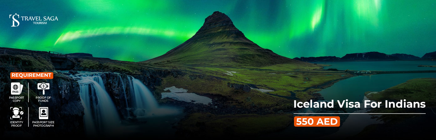 Iceland Visa For Indians BT Banner by Travel Saga Tourism