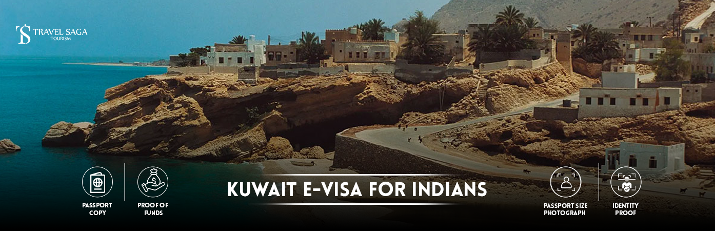 kuwait e visa for indians | kuwait e visa from india BT Banner by Travel Saga Tourism