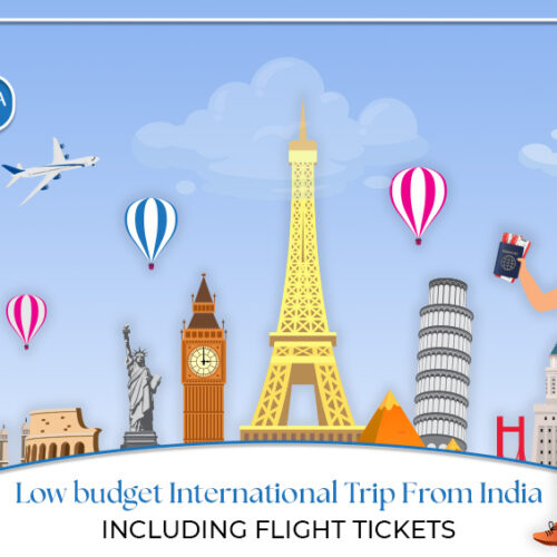 International trip from India, International flight booking Blog Banner by Travel Saga Tourism