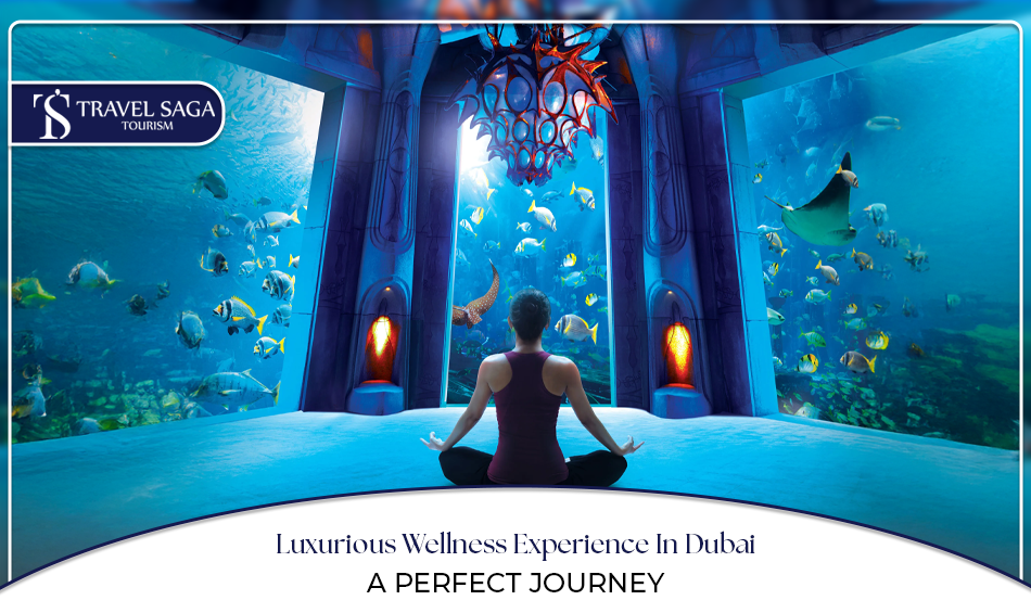 Wellness retreat Dubai, Dubai wellness tour Blog Banner by Travel Saga Tourism