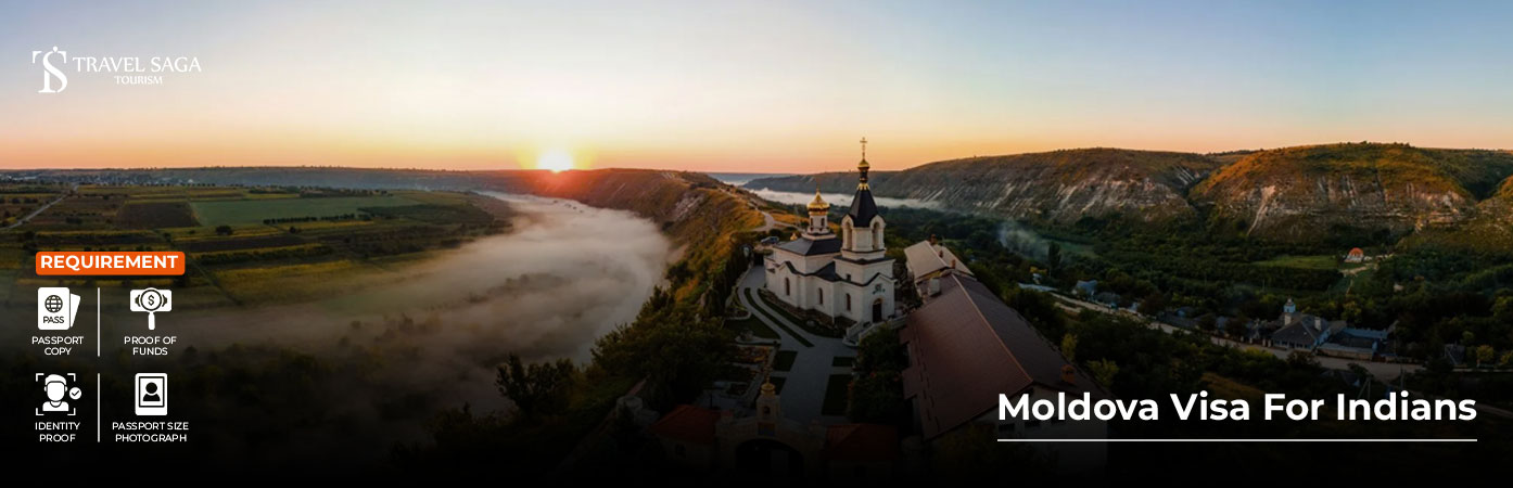 Moldova Visa for Indians BT Banner by Travel Saga Tourism