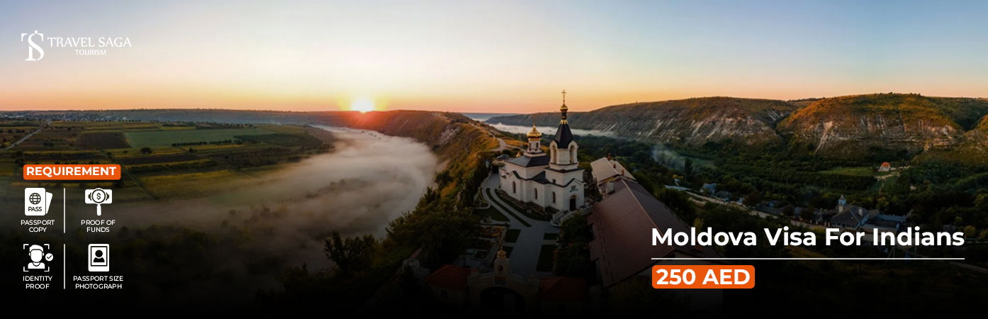 Moldova Visa for Indians BT Banner by Travel Saga Tourism