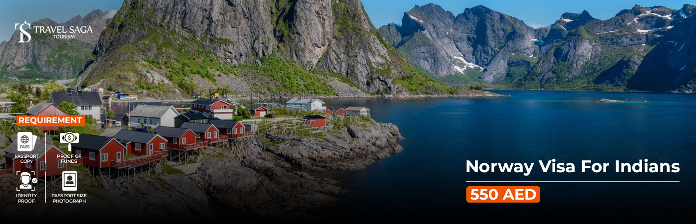 Norway Visa For Indians BT Banner by Travel Saga Tourism