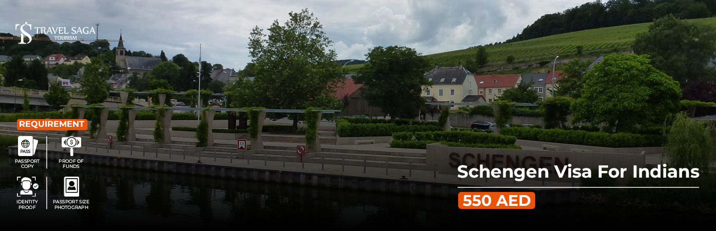 Schengen Visa for Indians BT Banner by Travel Saga Tourism