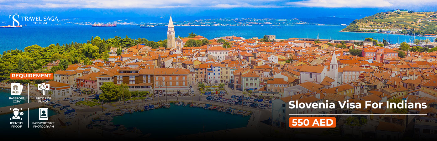 Slovenia Visa For Indians BT Banner by Travel Saga Tourism
