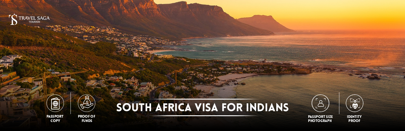 South Africa Visa for Indians | south africa visa from india BT Banner by Travel Saga Tourism