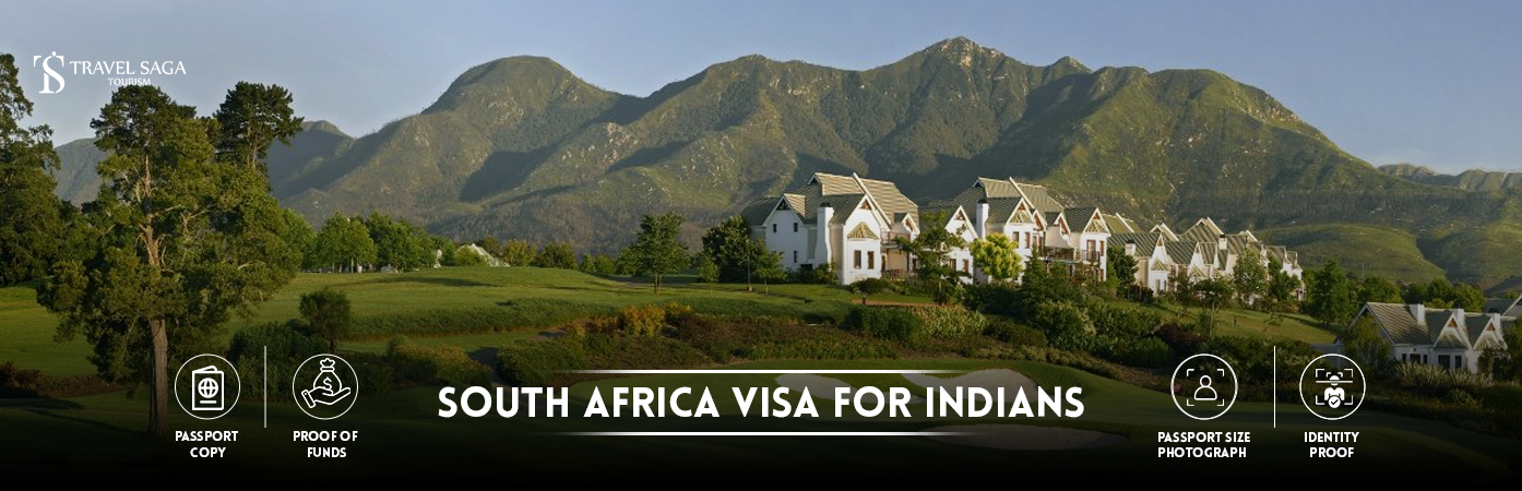 South Africa Visa for Indians | south africa tourist visa for indians BT Banner by Travel Saga Tourism