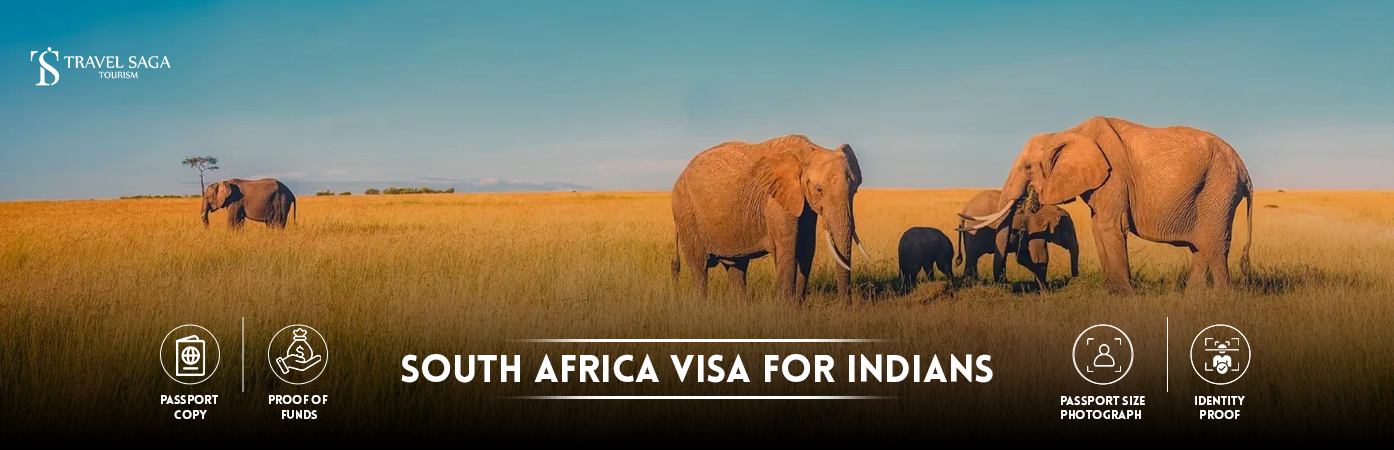 South Africa Visa for Indians | south africa visa for indian citizens BT Banner by Travel Saga Tourism