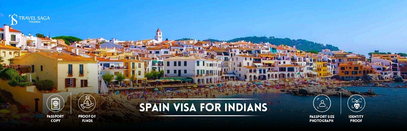 Spain Visa for Indians | spain tourist visa from india BT Banner by Travel Saga Tourism
