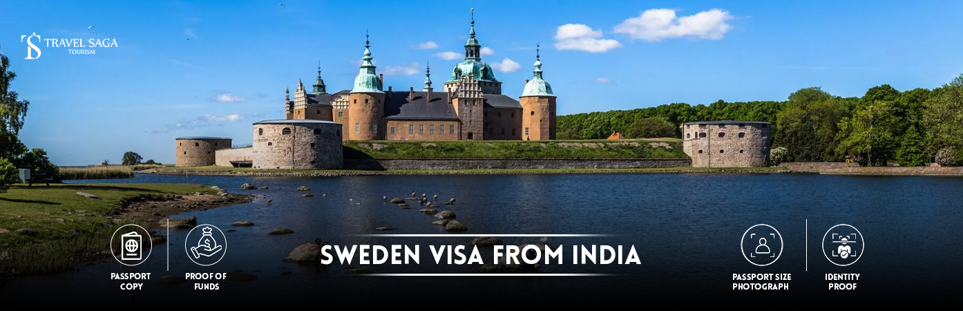 Sweden Visa from India | Sweden Visa for Indians BT Banner by Travel Saga Tourism