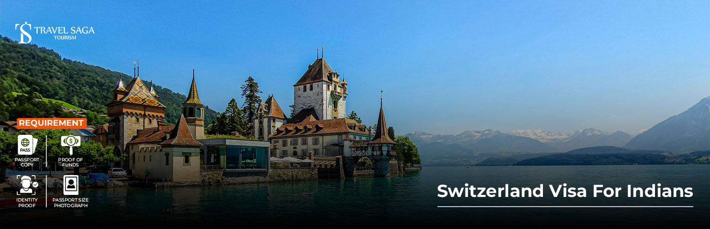 Switzerland Visa for Indians BT Banner by Travel Saga Tourism