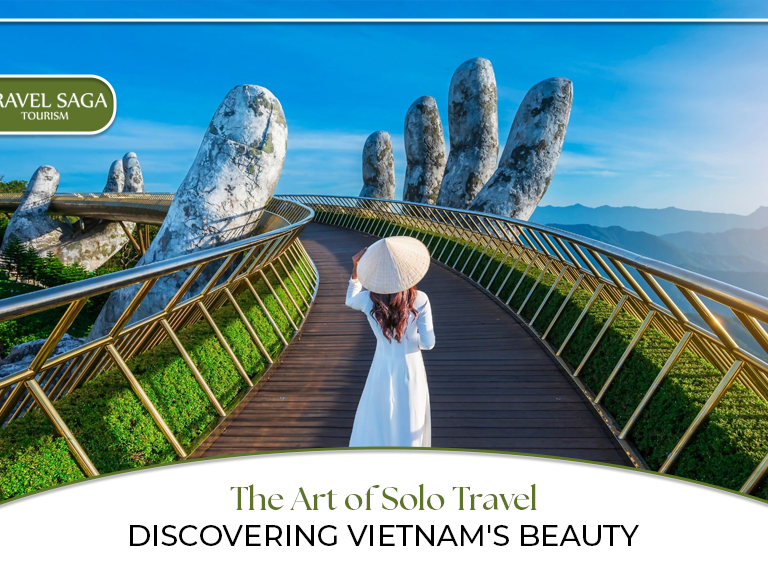 Vietnam solo travel | Best places to visit in Vietnam Blog Banner by Travel Saga Tourism