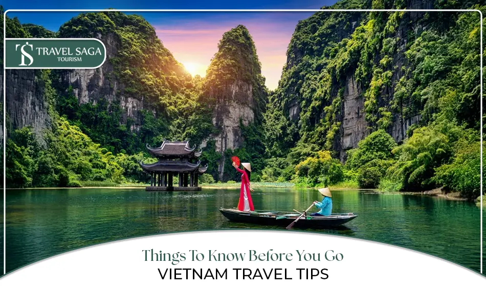 Vietnam travel tips, Vietnam travel guide Blog Banner by Travel Saga Tourism