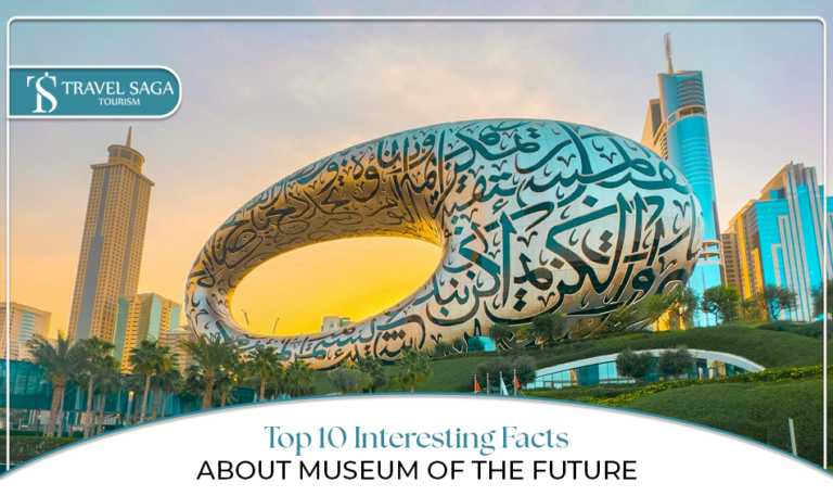 Museum of the Future Dubai | Museum of the Future Interesting facts Blog Banner by Travel Saga Tourism