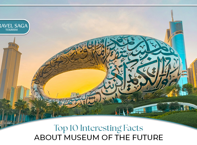 Museum of the Future Dubai | Museum of the Future Interesting facts Blog Banner by Travel Saga Tourism