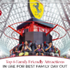 Best family day out in UAE | Family-friendly attractions in UAE Blog Banner by Travel Saga Tourism