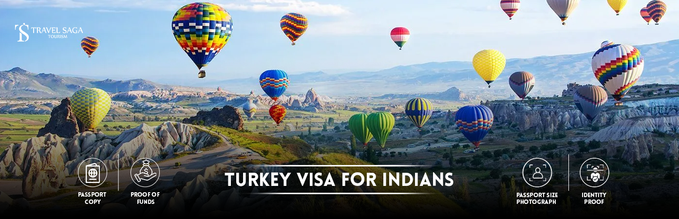 Turkey Visa for Indians | turkey tourist visa from india BT Banner by Travel Saga Tourism
