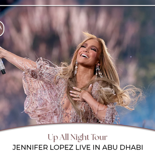 Jennifer Lopez Abu Dhabi concert, Jennifer Lopez Live in Abu Dhabi Blog Banner by Travel Saga Tourism