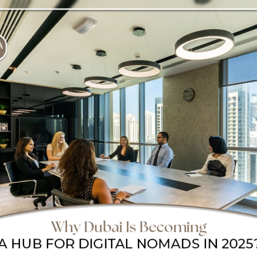 Dubai for digital nomads | Dubai digital nomad visa Blog Banner By Travel Saga Tourism