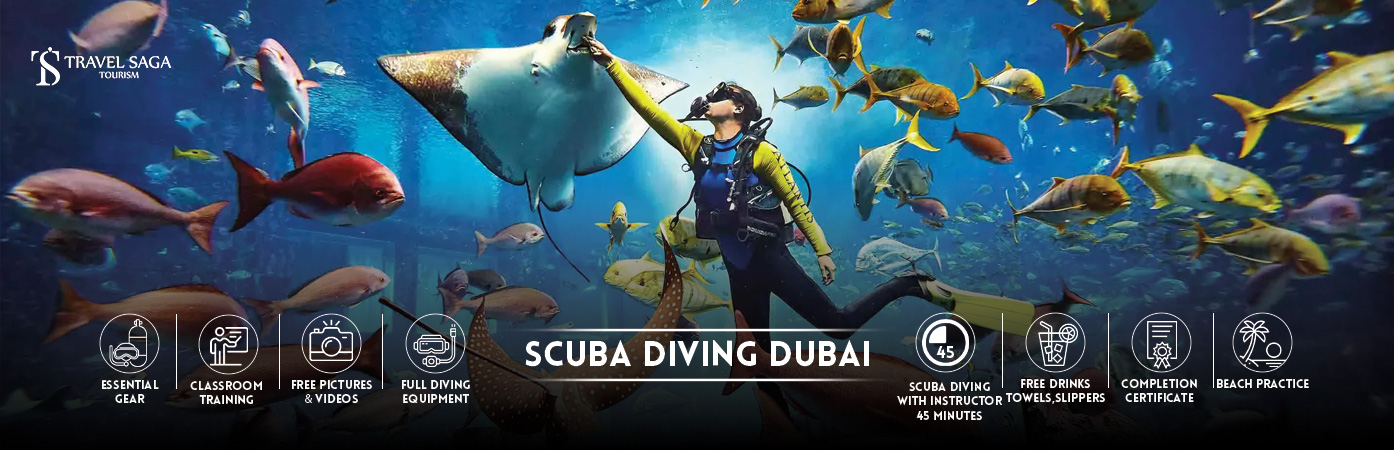 scuba diving dubai | Scuba Dive in Dubai BT Banner By Travel Saga Tourism