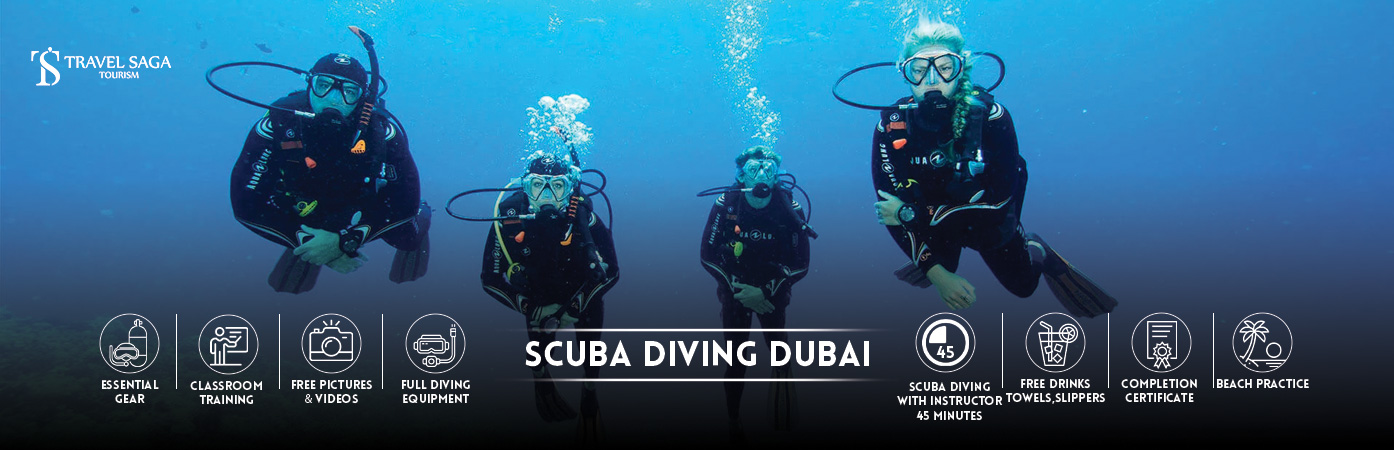 scuba diving dubai | Scuba Dive in Dubai BT Banner By Travel Saga Tourism