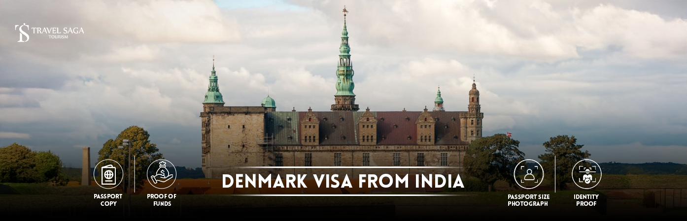 Denmark Visa from India | Denmark Tourist Visa from India BT Banner by Travel Saga Tourism